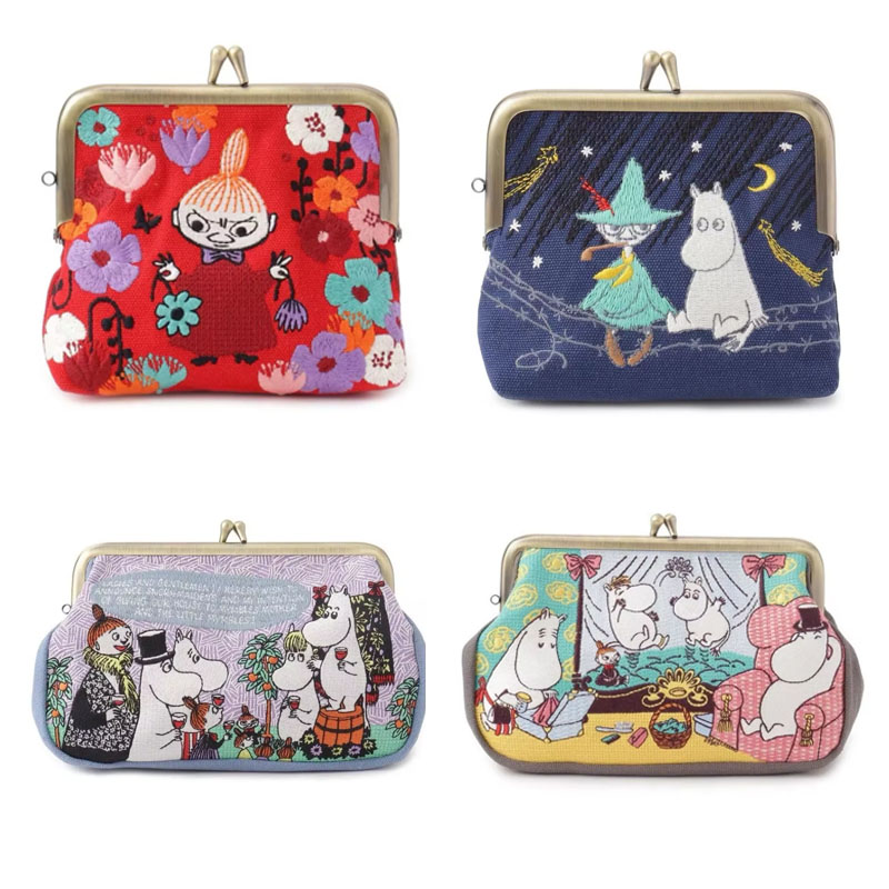 Embroidery Bag - Gorąca Anime Seria Moomin Kawaii Torba