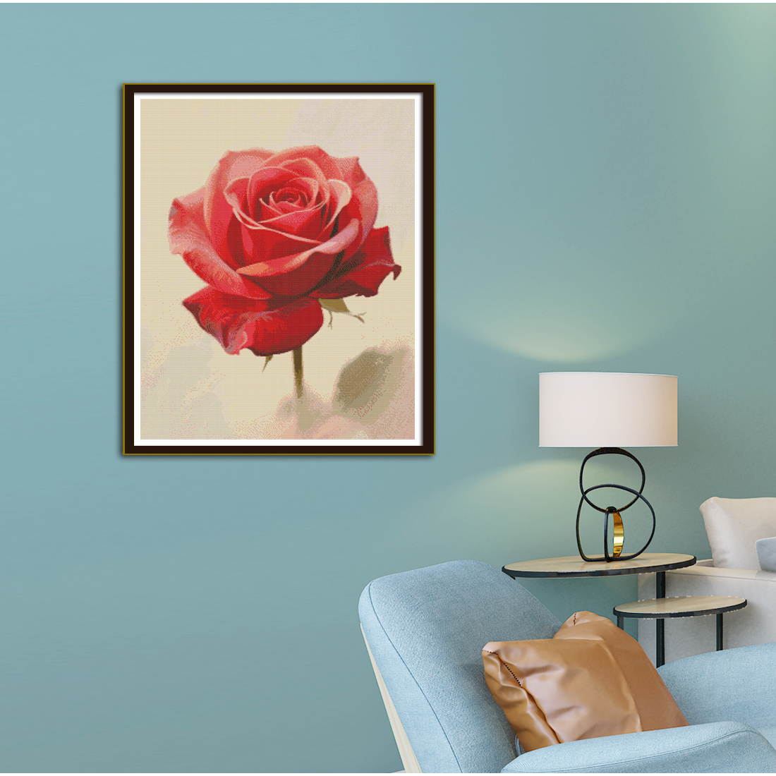 Haft krzyżykowy z motywem kwit – Embroidery Rose Stitch recenzja i cena