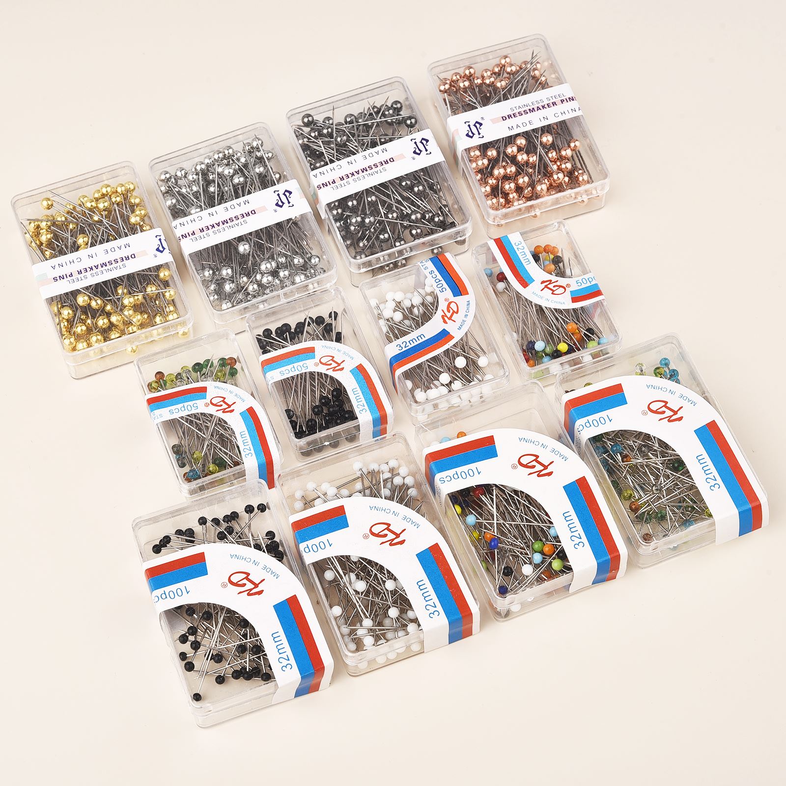 50/100 sztuk modne igły do szy – Embroidery Glass Beads recenzja i cena