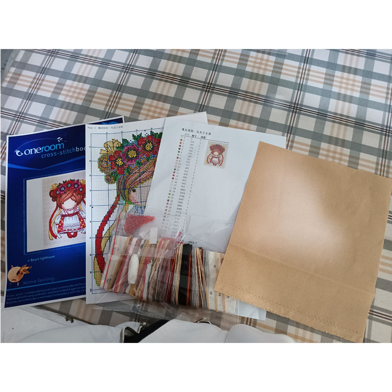 Zestawy do haftowania krzyżyko – Embroidery Rose Stitch recenzja i cena
