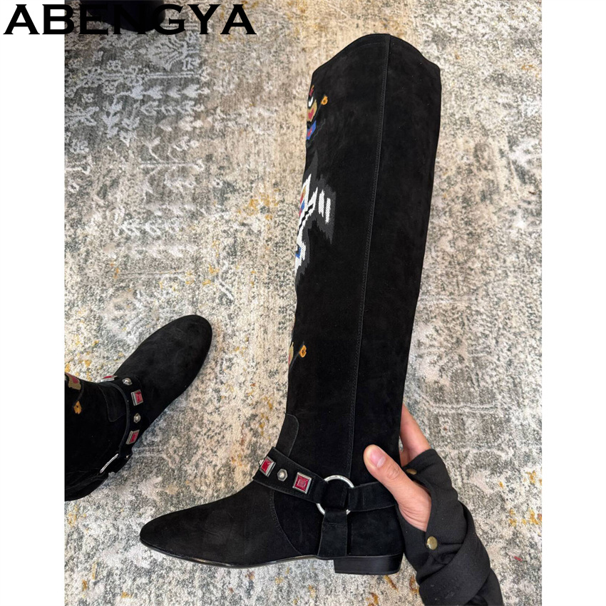 ABENGYA 2026 Zimowe Nowe Kozak – Embroidery Yes recenzja i cena