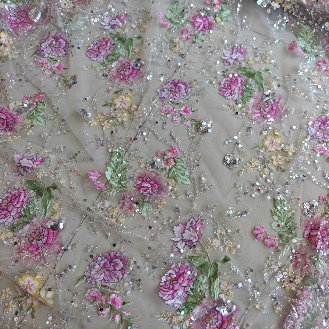 Luksusowa koronka z koralikami – Embroidery Jersey recenzja i cena