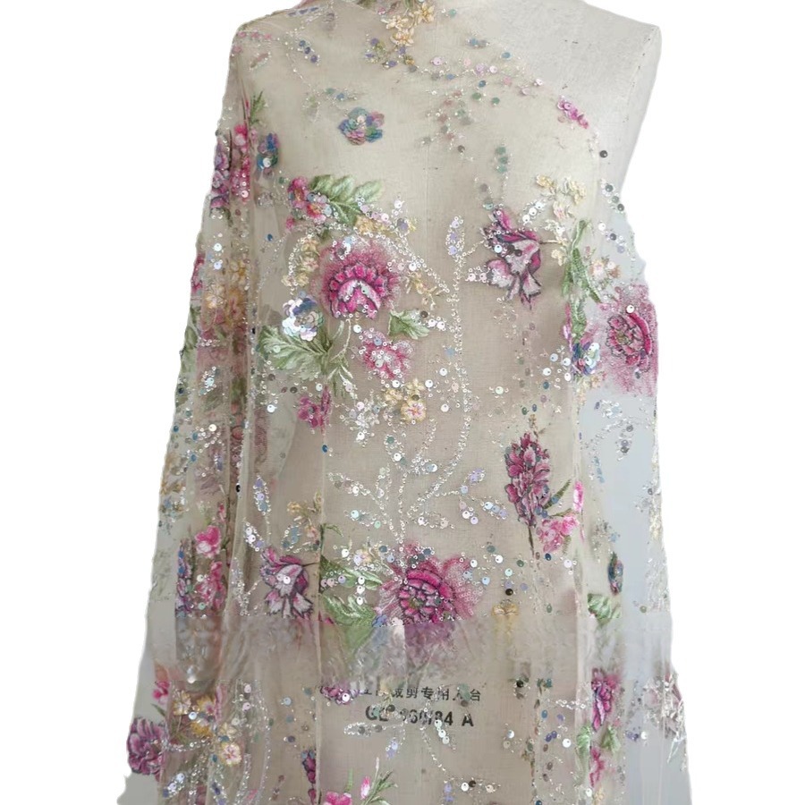 Luksusowa koronka z koralikami – Embroidery Jersey recenzja i cena