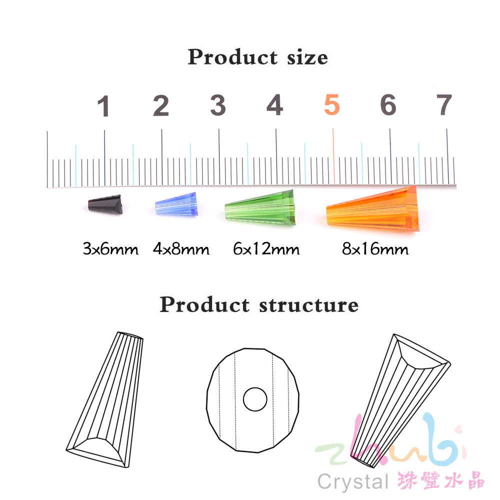 ZHUBI 95 sztuk/partia koralik  – Embroidery Glass Beads recenzja i cena