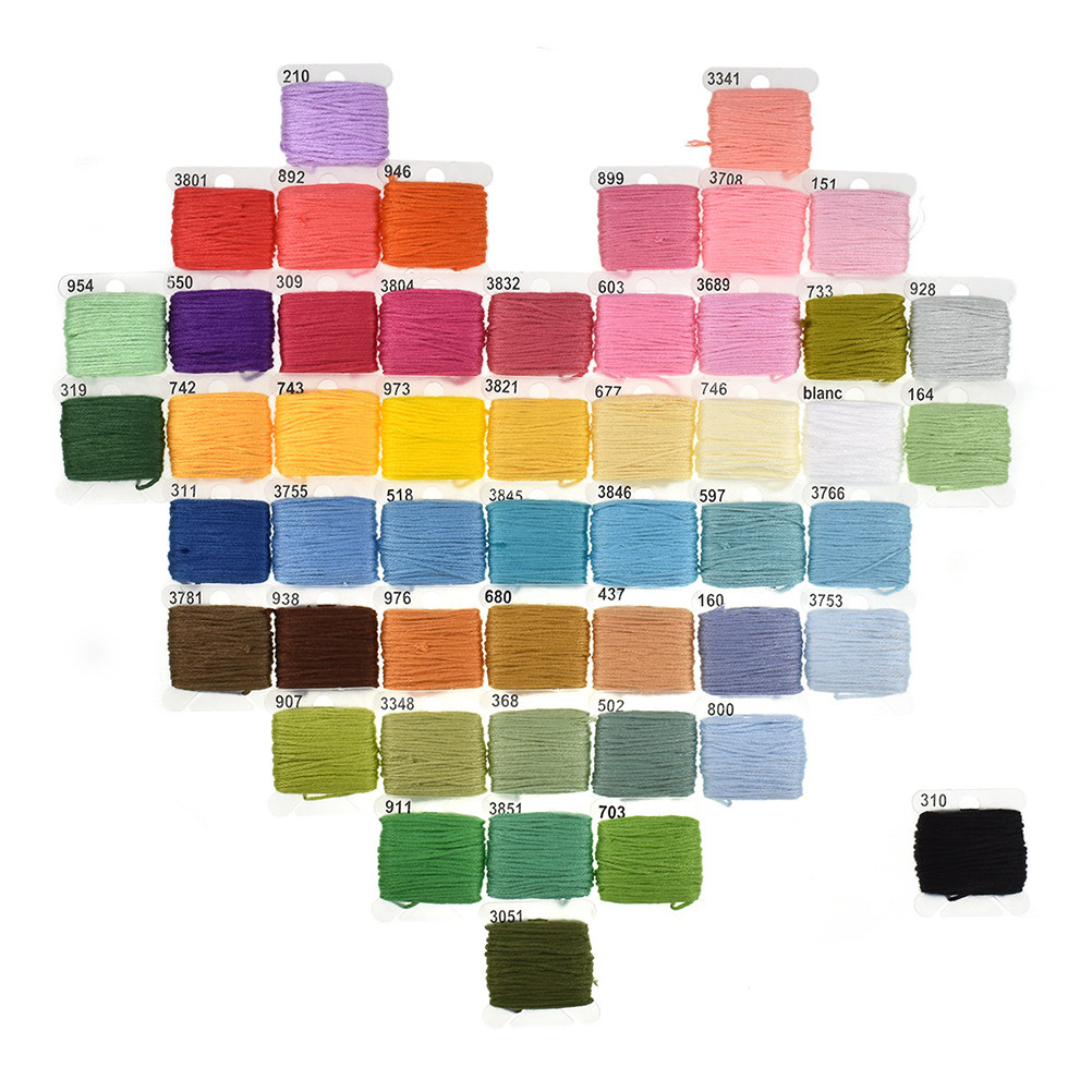 50 Zestawów do haftowania z wz – Embroidery Pattern recenzja i cena