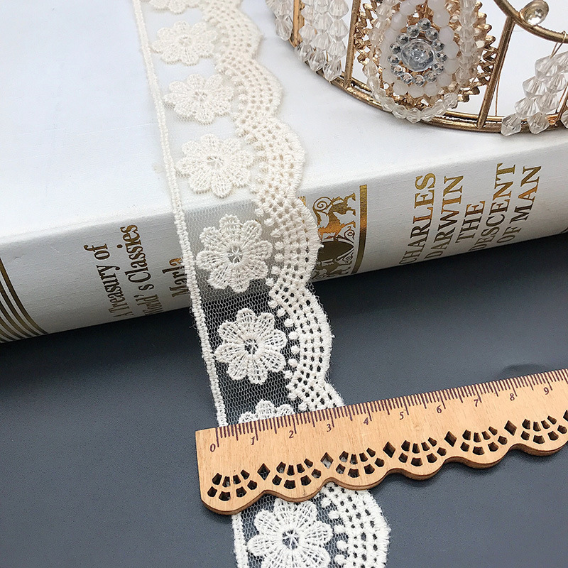 3 jardy / partia haftu Biała b – Embroidery Jersey recenzja i cena
