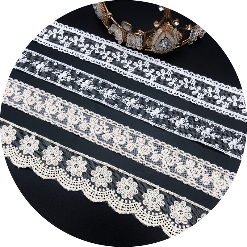 3 jardy / partia haftu Biała b – Embroidery Jersey recenzja i cena