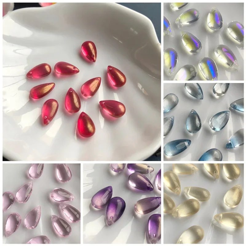 20 szt. 8x14mm Mieszane Kolory – Embroidery Glass Beads recenzja i cena