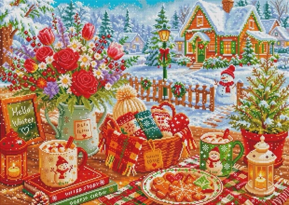 Zestawy do haftu krzyżykowego  – Embroidery Job recenzja i cena