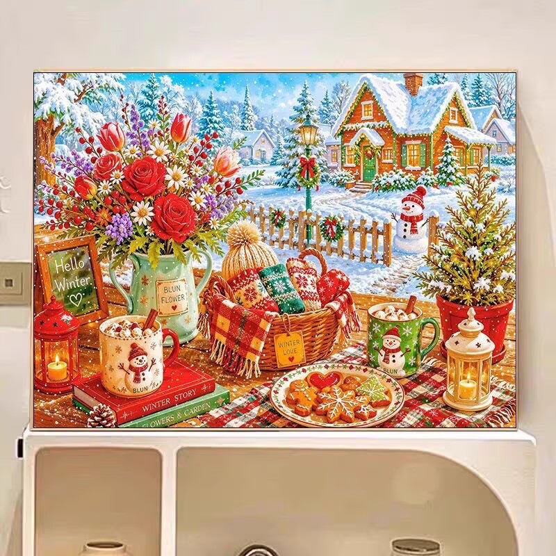 Zestawy do haftu krzyżykowego  – Embroidery Job recenzja i cena