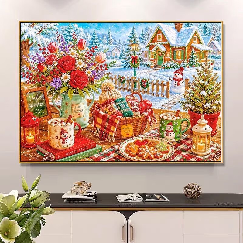Zestawy do haftu krzyżykowego  – Embroidery Job recenzja i cena